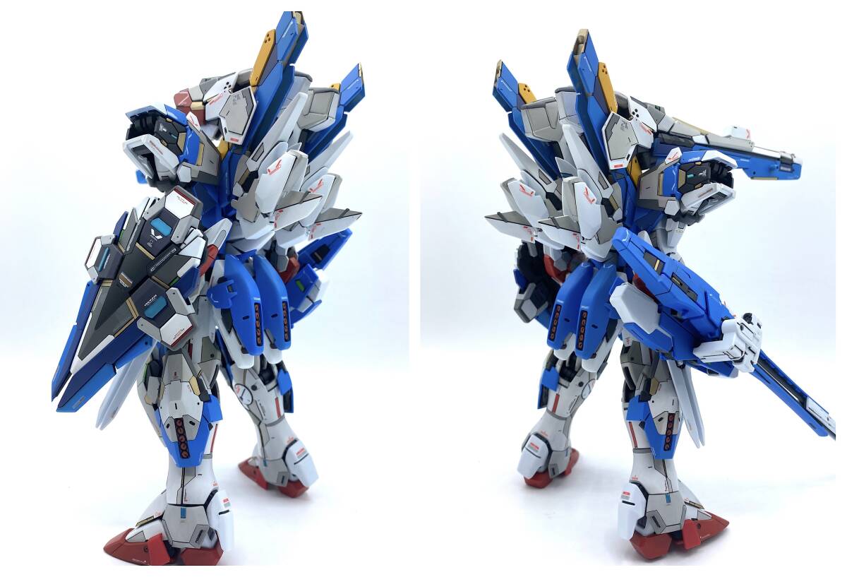 VICTORY TWO ASSAULT BUSTER GUNDAM Ver.Ka V2アサルトバスターガンダム 徹底塗装改修完成品_画像9
