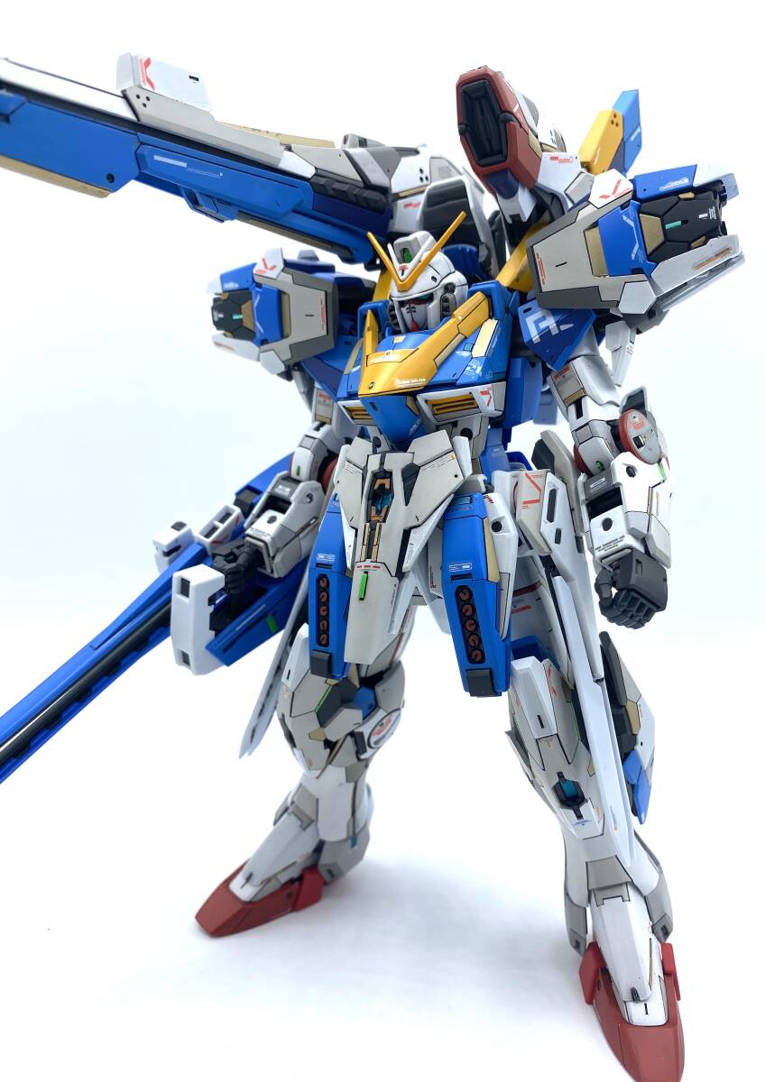 VICTORY TWO ASSAULT BUSTER GUNDAM Ver.Ka V2アサルトバスターガンダム 徹底塗装改修完成品_画像8