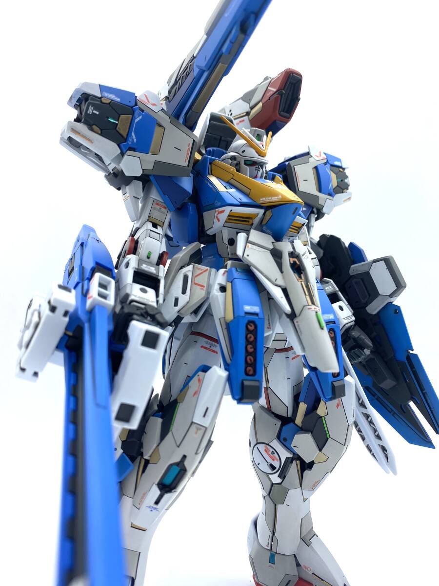 VICTORY TWO ASSAULT BUSTER GUNDAM Ver.Ka V2アサルトバスターガンダム 徹底塗装改修完成品_画像5