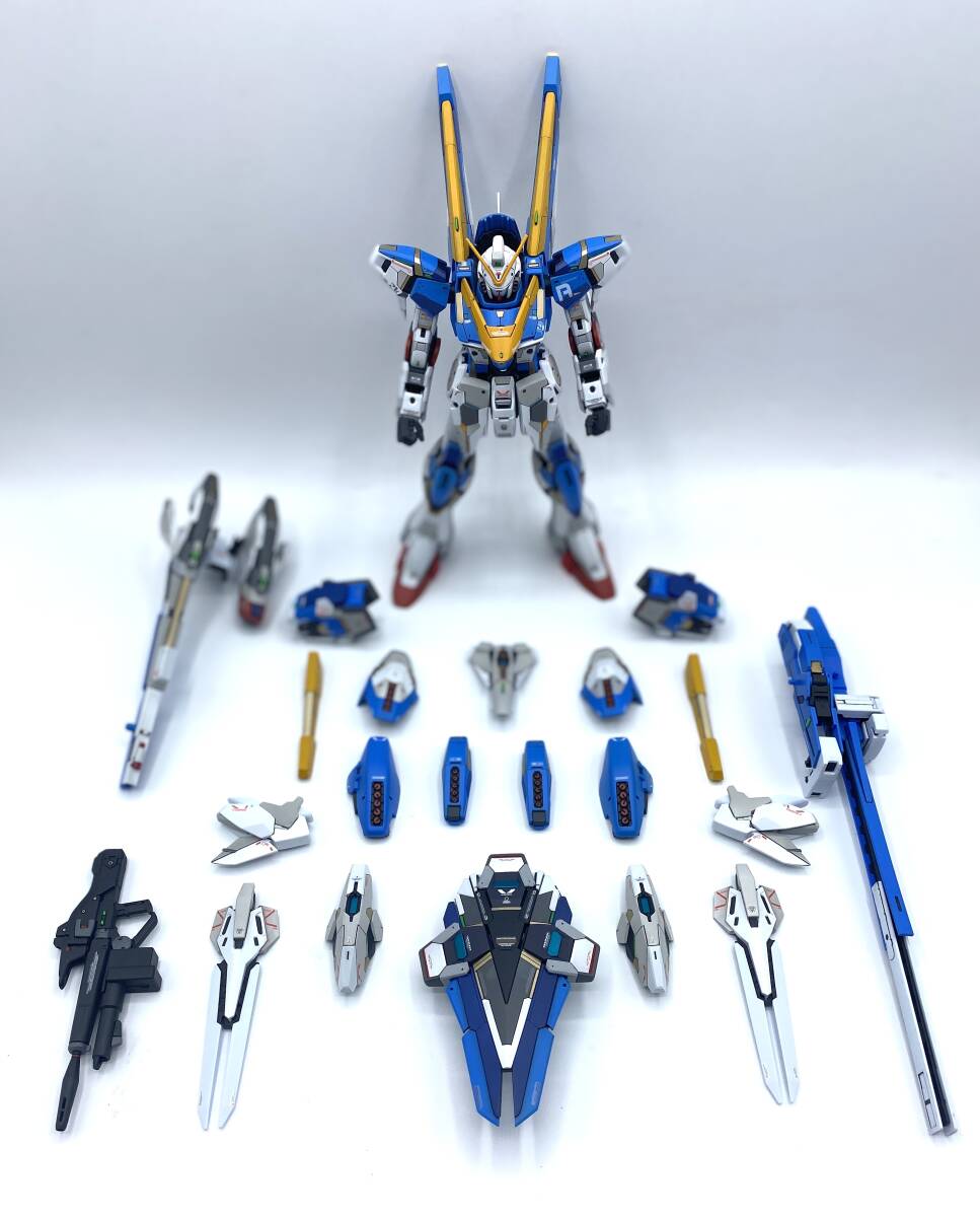 VICTORY TWO ASSAULT BUSTER GUNDAM Ver.Ka V2アサルトバスターガンダム 徹底塗装改修完成品_画像10