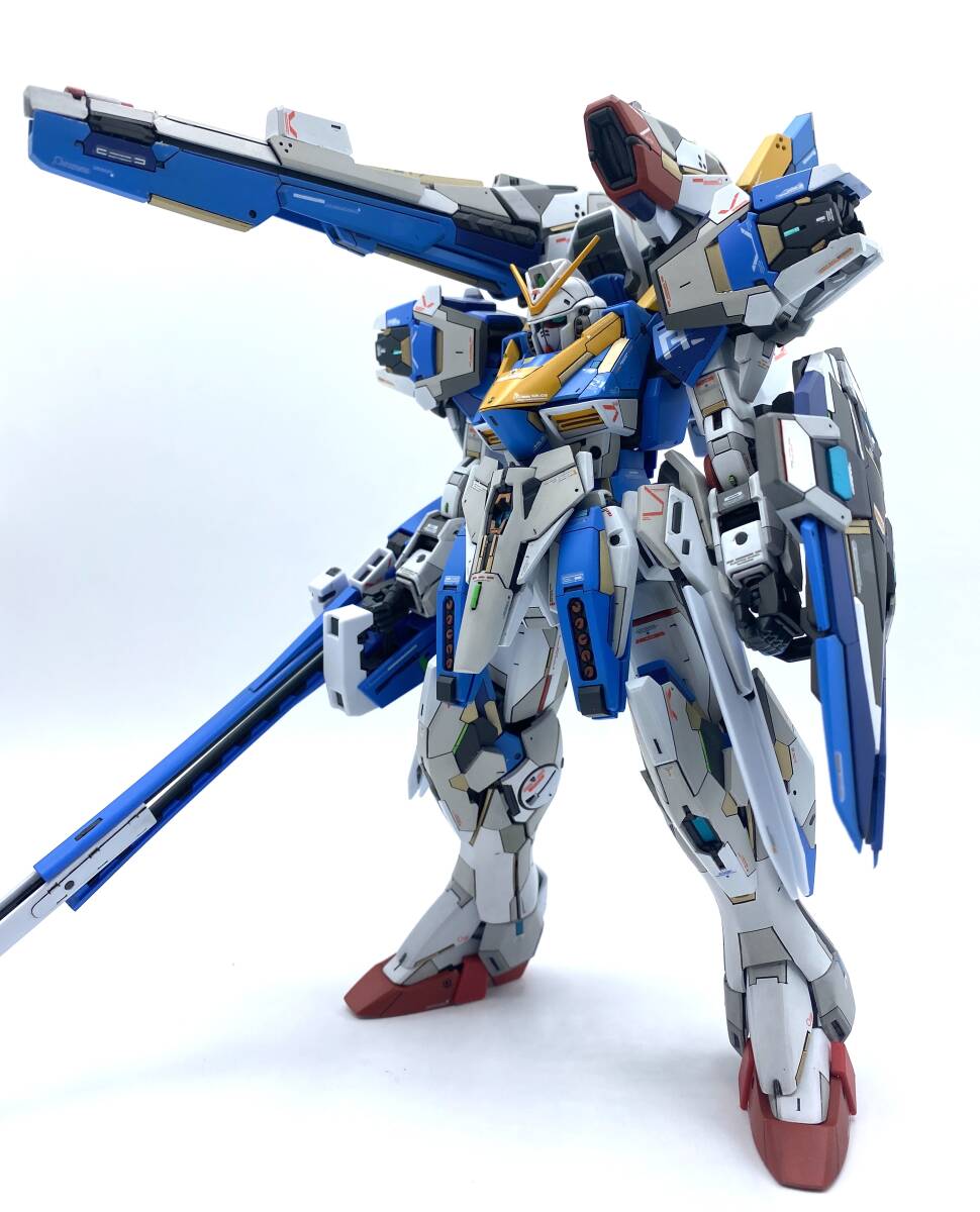 VICTORY TWO ASSAULT BUSTER GUNDAM Ver.Ka V2アサルトバスターガンダム 徹底塗装改修完成品_画像1