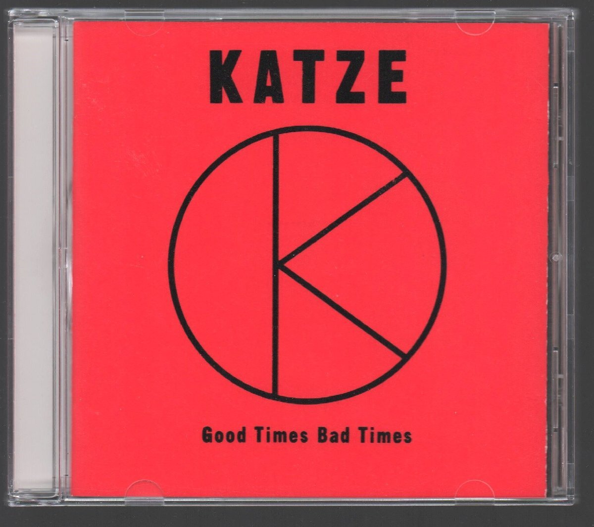 ■KATZE(カッツェ)■3rdアルバム■「Good Times Bad Times」■♪90’s pain/Small Island♪■品番:TECN-28010■1990/03/21発売■廃盤■_画像1