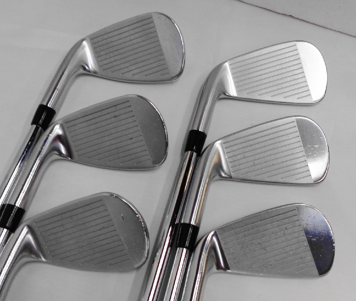 中古品★タイトリスト 718 CB フォージドアイアン★#5～Pw 6本セット★AMT TOUR WHITE（S200）_画像7