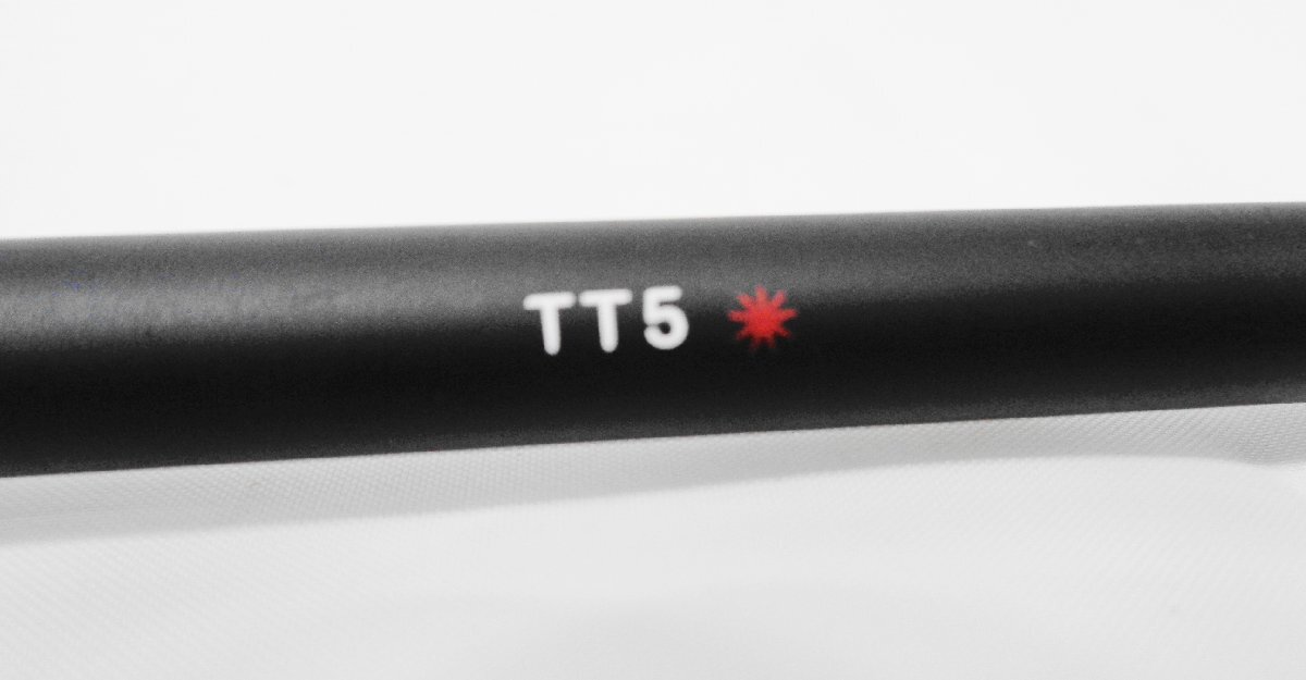 中古品★ロッディオ RODDIO TT-5(太陽) マット(艶なし) ドライバー用シャフト★1133mm/44.61in/RODDIOスリーブ付属_画像2