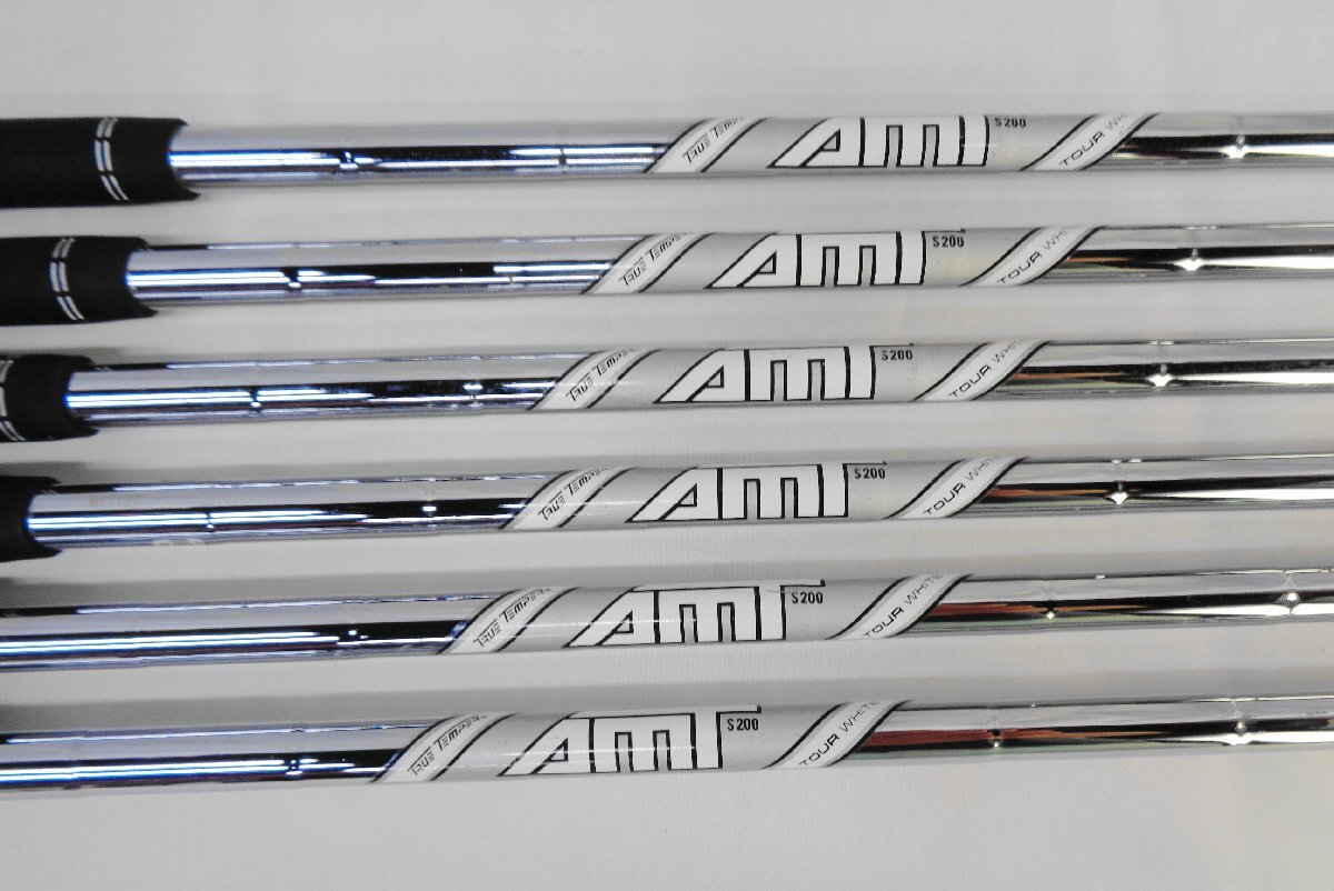 中古品★タイトリスト 718 CB フォージドアイアン★#5～Pw 6本セット★AMT TOUR WHITE（S200）_画像8