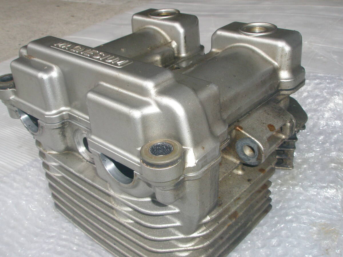 スズキ　DR250R ジェベル250　シリンダーヘッド　詳細不明につきオーバーホールベースまたは部品取りとなります。_画像10