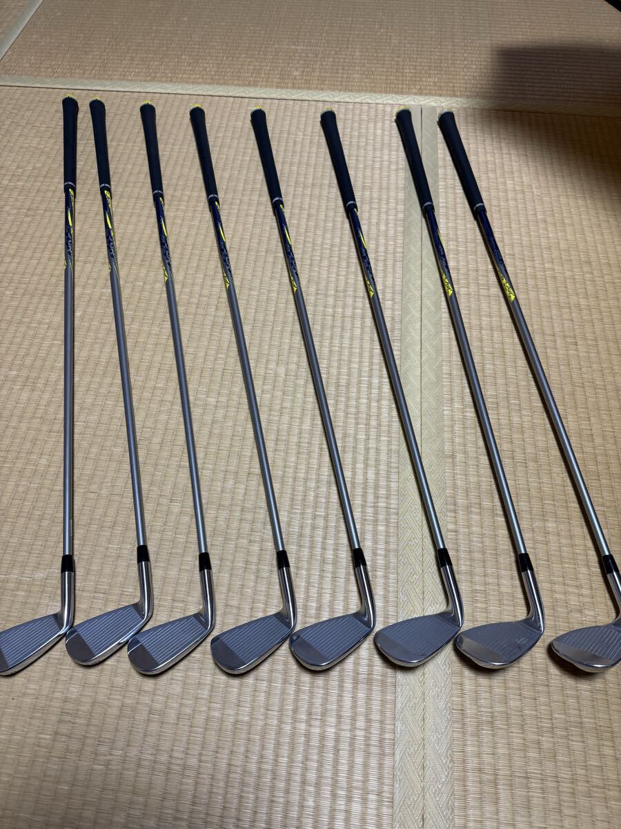 ブリヂストン TOUR B JGR HF2/TG1-IR/8本セット/S/ おまけ付き_画像1