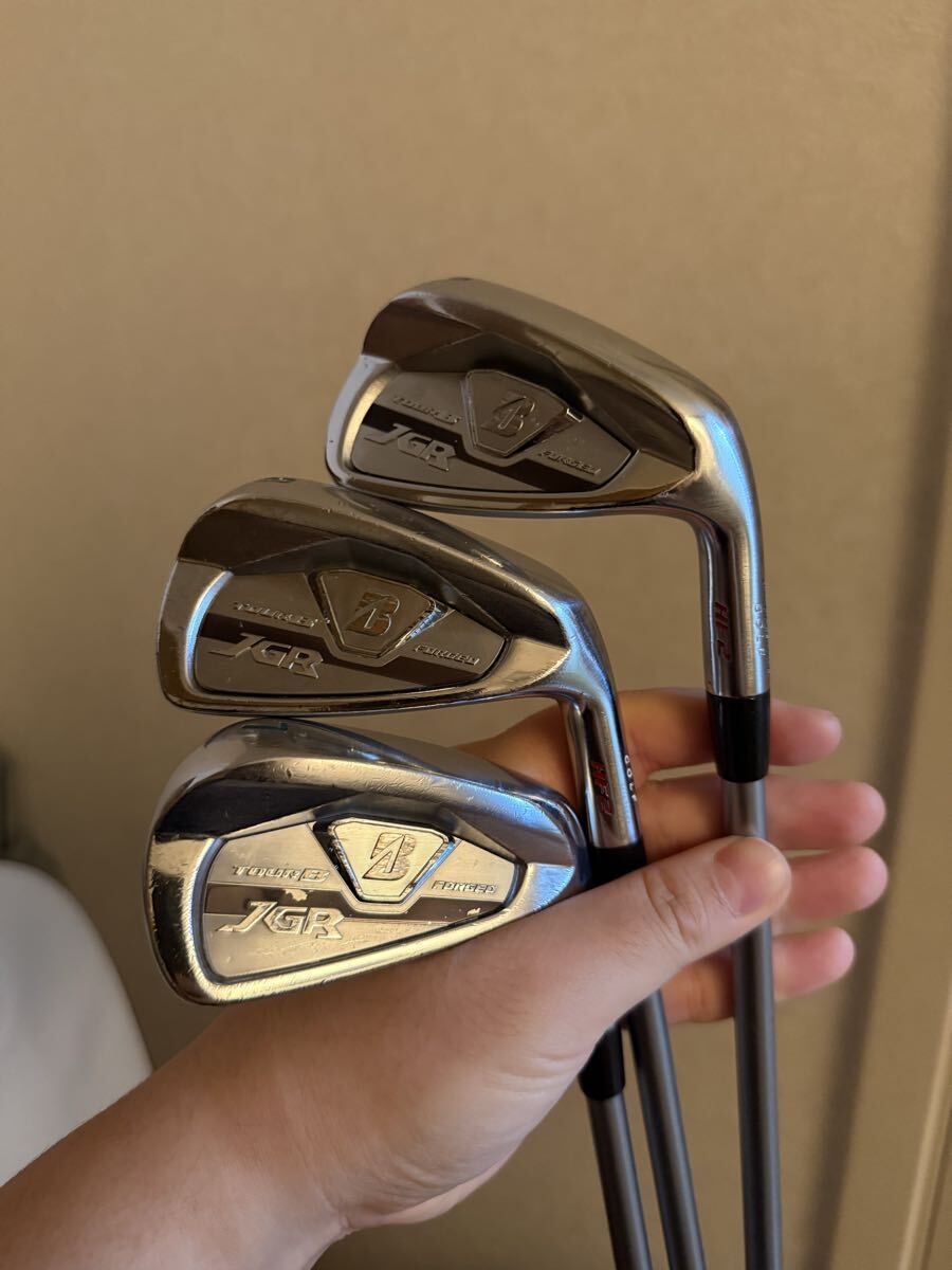 ブリヂストン TOUR B JGR HF2/TG1-IR/8本セット/S/ おまけ付き_画像3