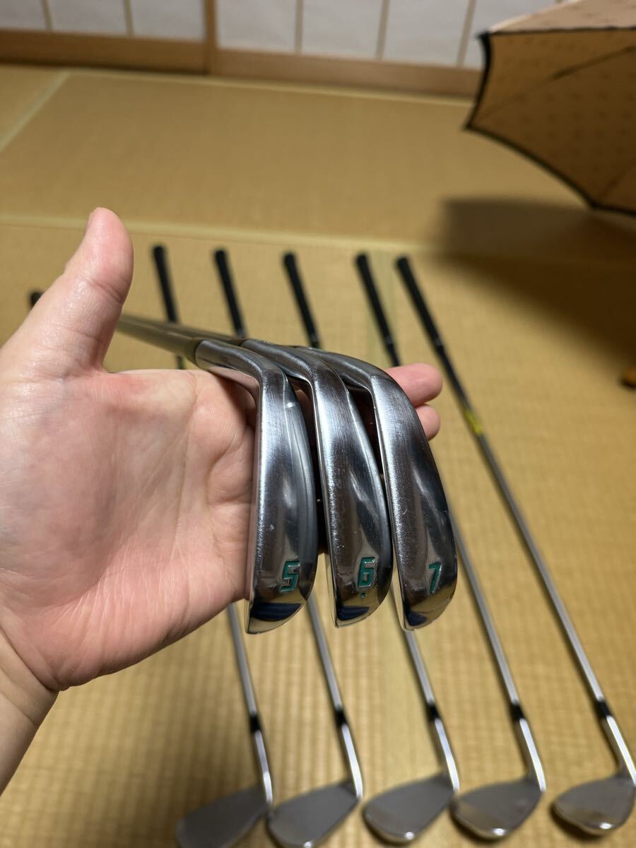 ブリヂストン TOUR B JGR HF2/TG1-IR/8本セット/S/ おまけ付き_画像7