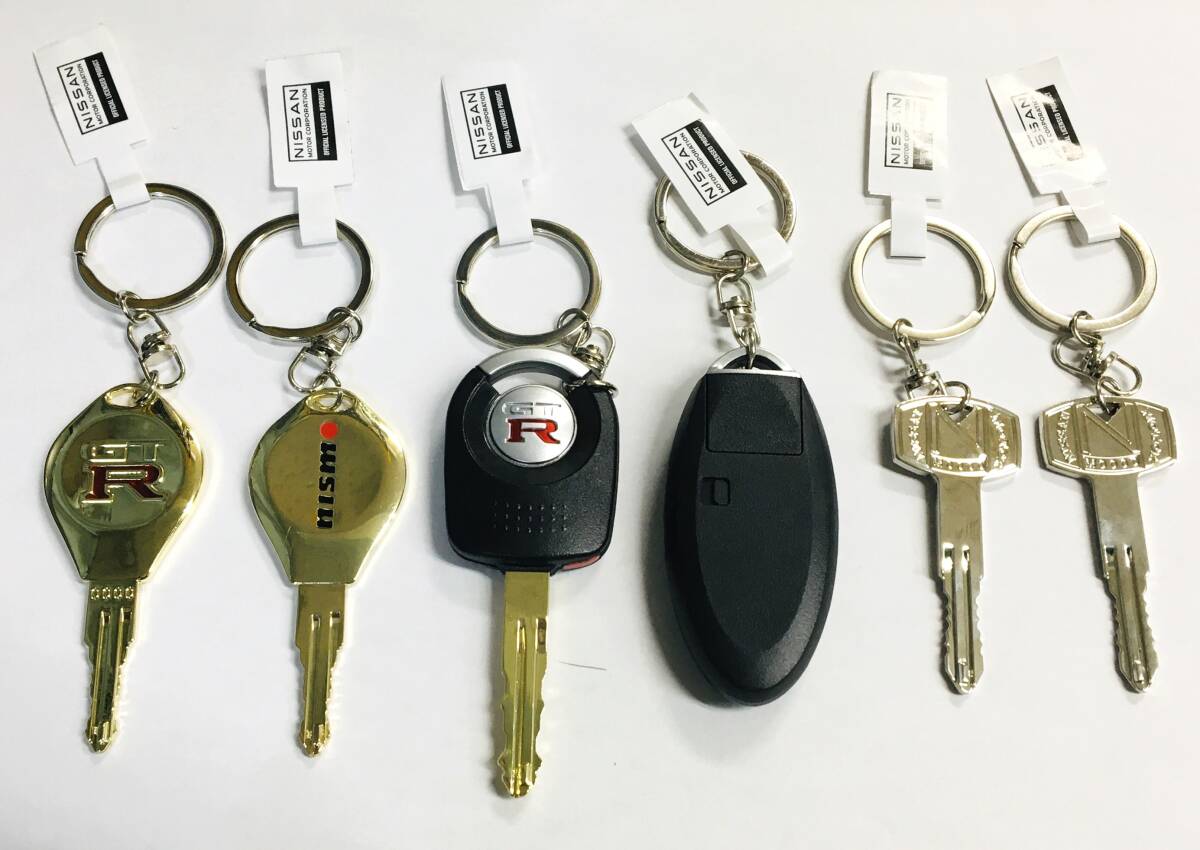 キーホルダー 全6個セット 「なりきりオーナーシリーズ 日産 歴代GT-R コレクタブルキー」 車_画像4