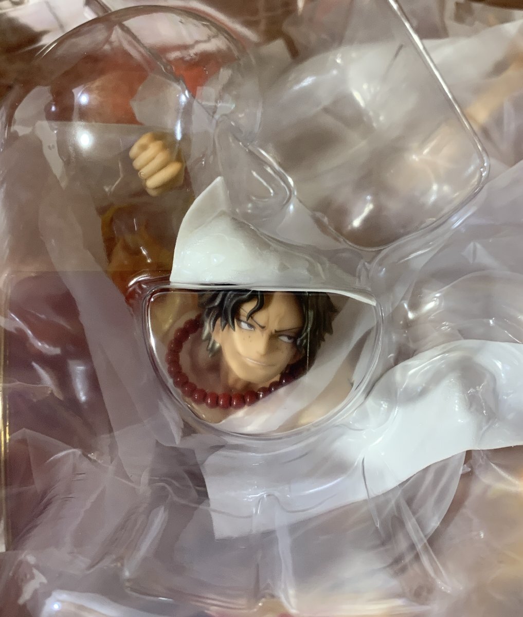 【紫波43-1-0914】【未開封/100】フィギュア ルフィ&エース ~兄弟の絆~ 20th LIMITED Ver. 「ワンピース」 Portrait.Of.Piratesワンピ_画像4