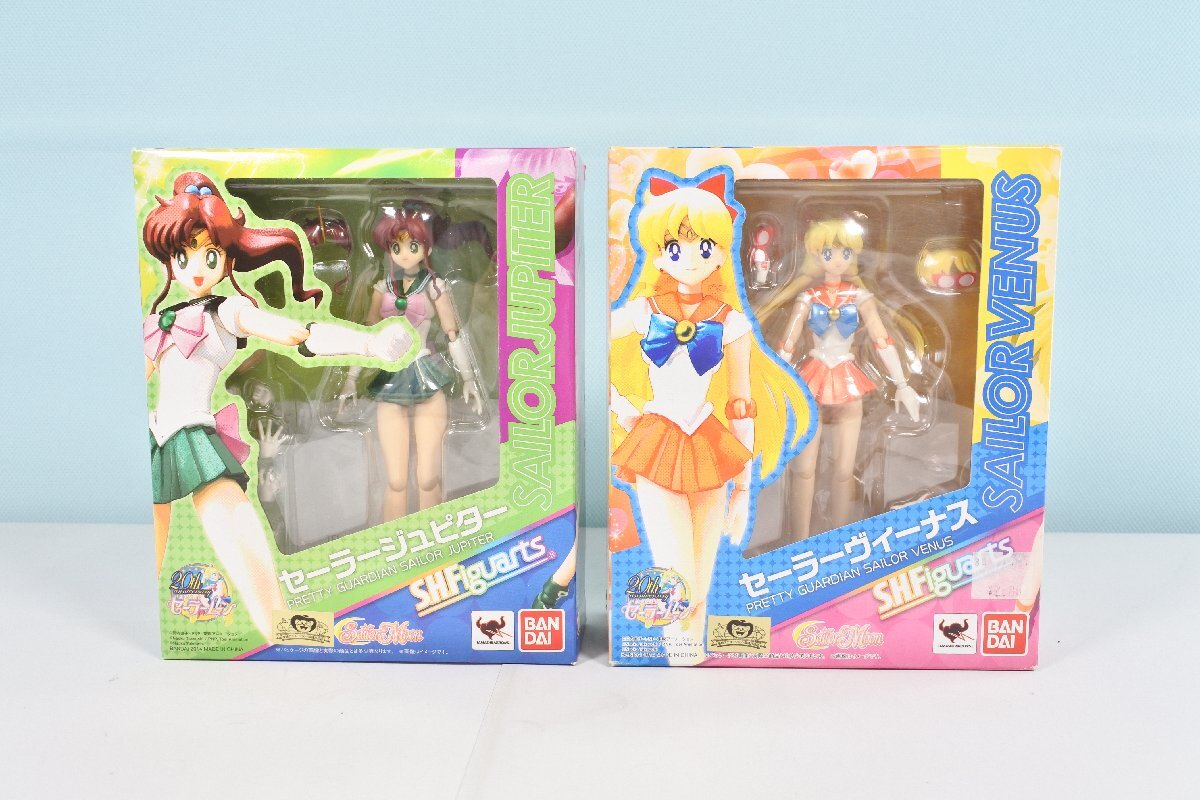 【大清水41-5-1019】中古 バンダイ S.H.フィギュアーツ S.H.Figuarts 美少女戦士セーラームーン 6点セット【同梱不可】_画像5