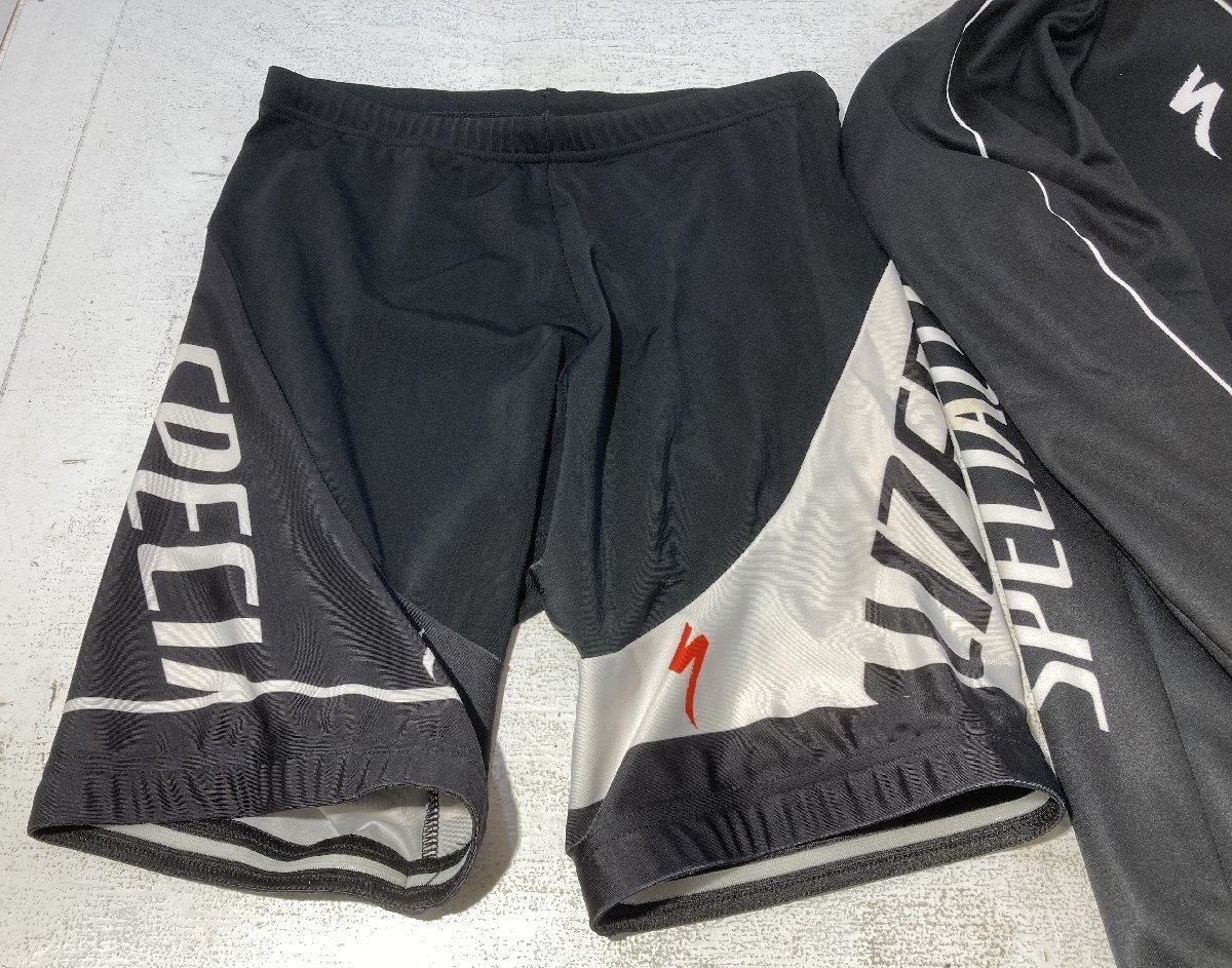 【紫波58-5-1021】【現状販売/80】specialized サイクルウェア 3点セット_画像2