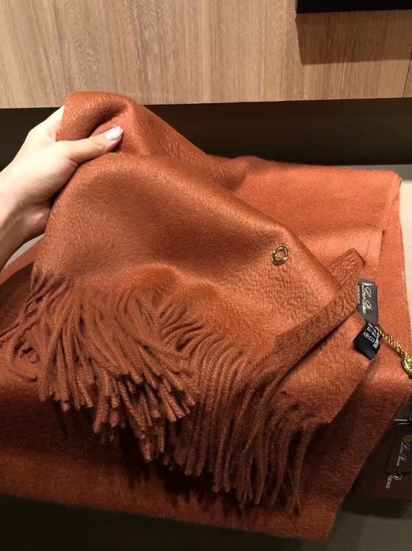 Loro Piana ロロピアーナ キャラメル 100%キャシュミア ストール_画像3