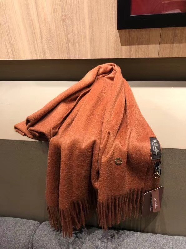 Loro Piana ロロピアーナ キャラメル 100%キャシュミア ストール_画像5