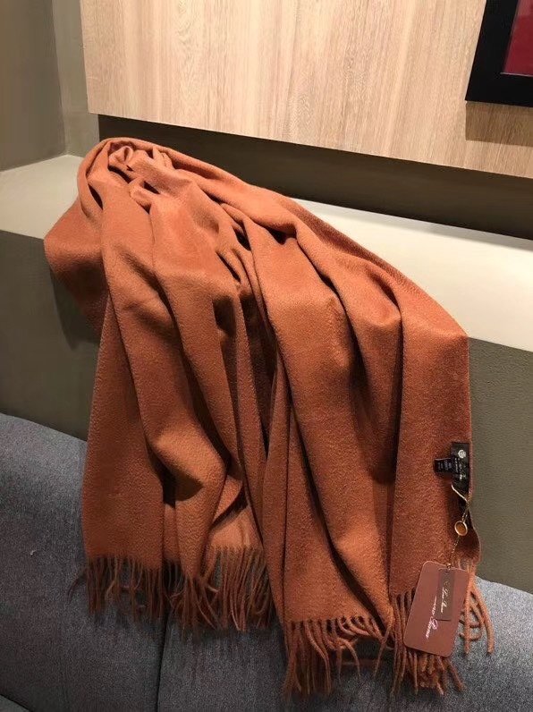Loro Piana ロロピアーナ キャラメル 100%キャシュミア ストール_画像7