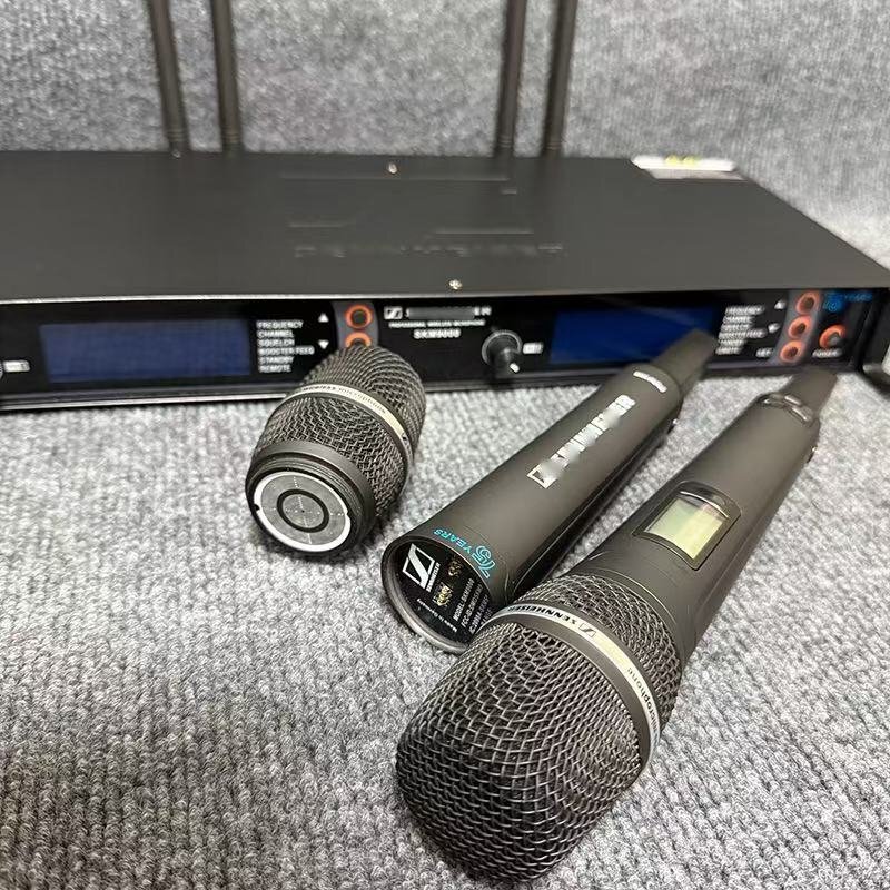 SKM9000 75 周年記念モデル ワイヤレスマイク 1 対 2 UHF 帯 トゥルーダイバーシティ ステージ演出用_画像5