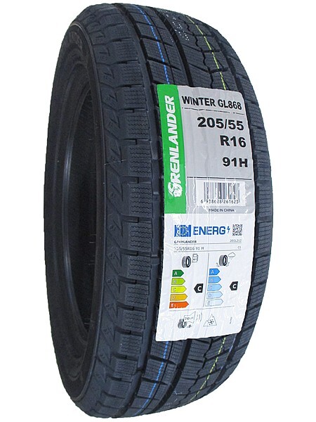 205/55R16 4本セット 2025年製 新品スタッドレスタイヤ GRENLANDER Winter GL868 送料無料 205/55/16_画像3