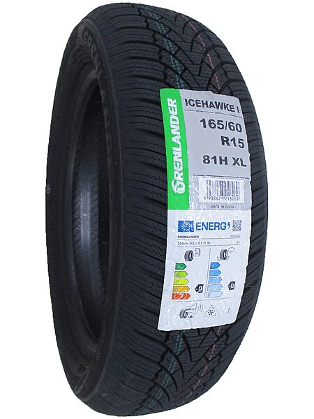 165/60R15 4本セット 2025年製 新品スタッドレスタイヤ GRENLANDER ICEHAWKE 1 送料無料 165/60/15_画像3