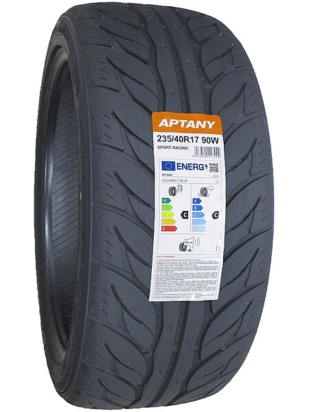 235/40R17 4本セット 2025年製造 新品サマータイヤ APTANY SPORT RACING 送料無料 235/40/17_画像3