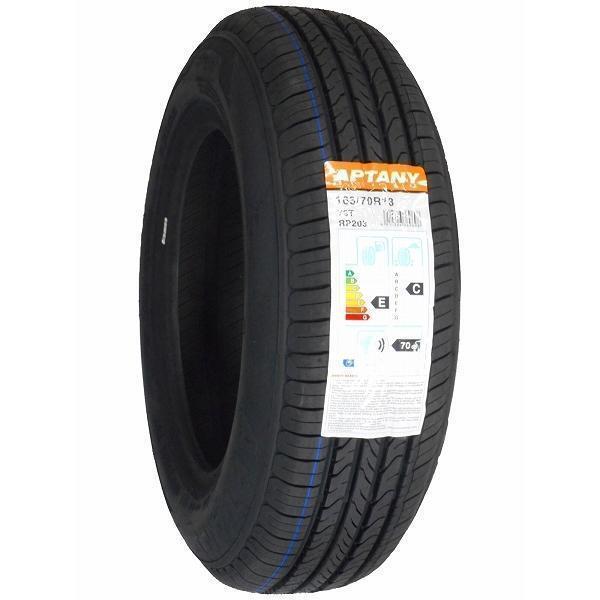 165/70R13 2本セット 2025年製造 新品サマータイヤ APTANY RP203 送料無料 165/70/13_画像3