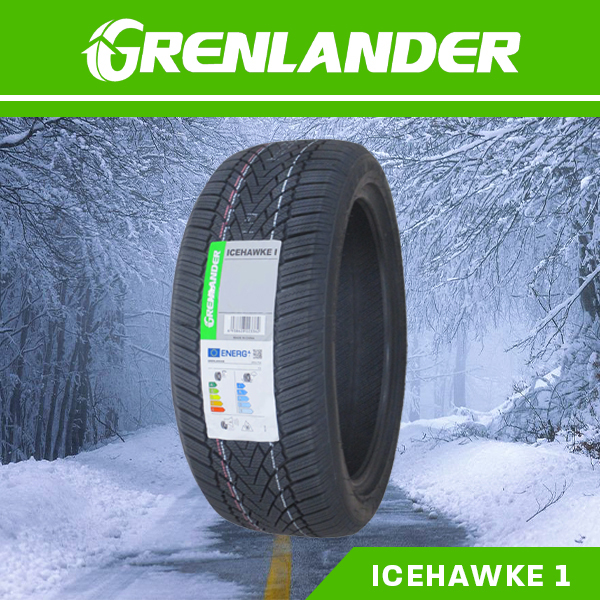 215/65R16 4本セット 2025年製 新品スタッドレスタイヤ GRENLANDER ICEHAWKE 1 送料無料 215/65/16_画像4