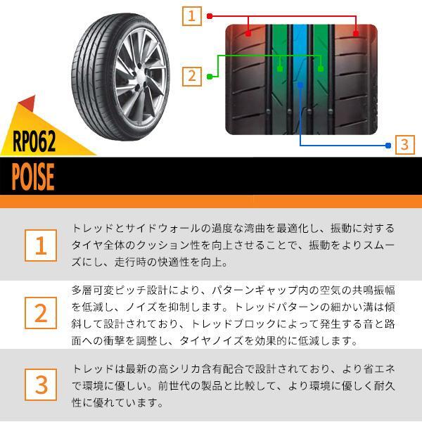 165/45R15 4本セット 2025年製造 新品サマータイヤ APTANY RP062 送料無料 165/45/15_画像5