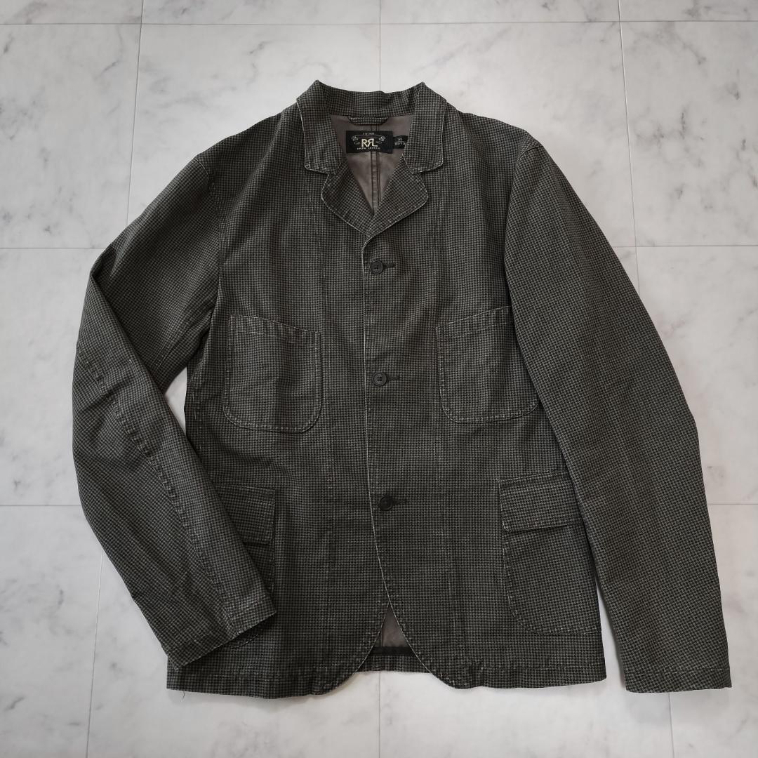 RRL ウィリアムソンジャケット XS ハウンドトゥース サックジャケット メンズ ダブルアールエル WILLIAMSON JACKET テーラードジャケット_画像1