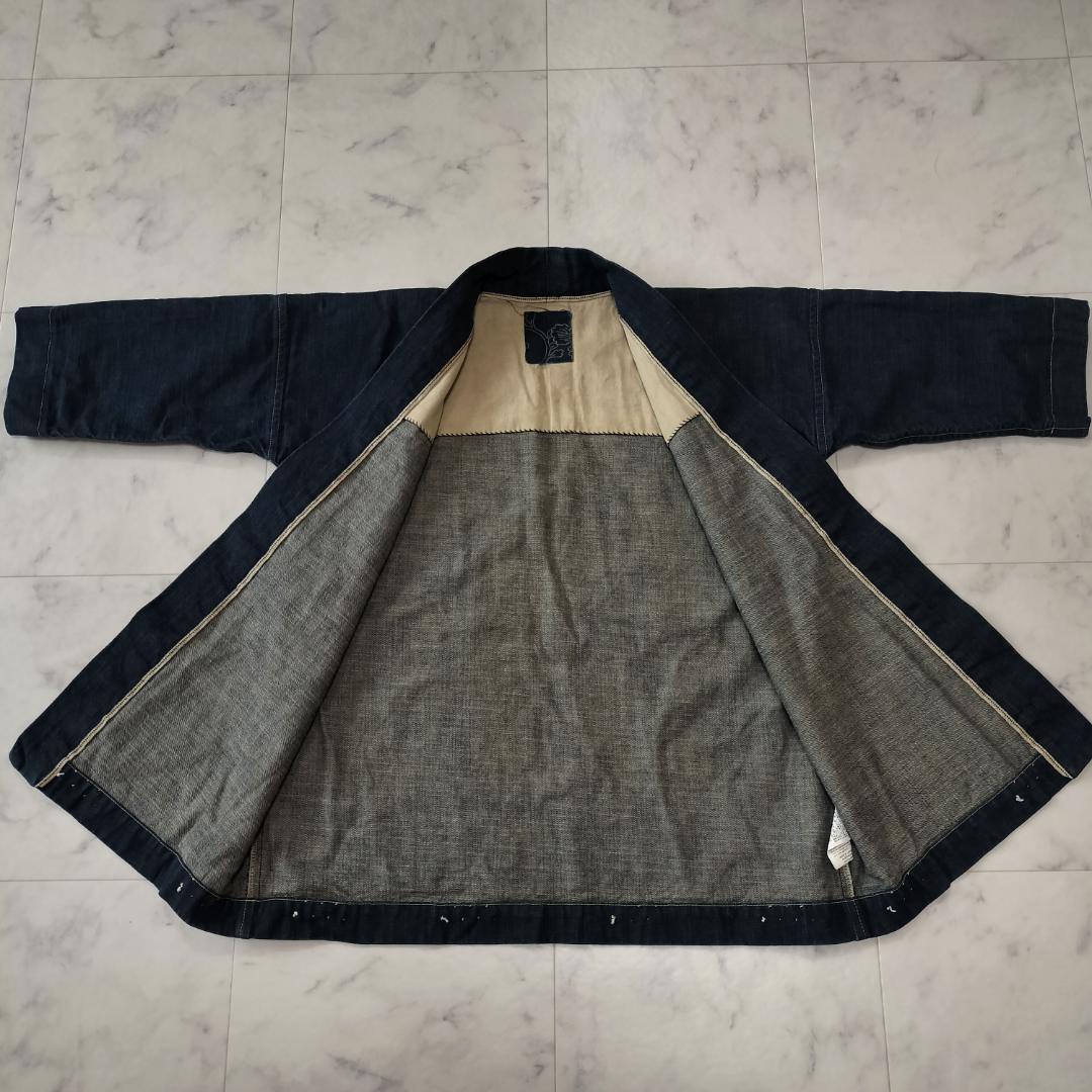 希少 2012年 visvim 初期 ICT SANJURO kimono(luxsic) 1 メンズ ヴィズヴィム サンジュウロウキモノ 中村ヒロキ Hiroki Nakamura 日本製_画像4