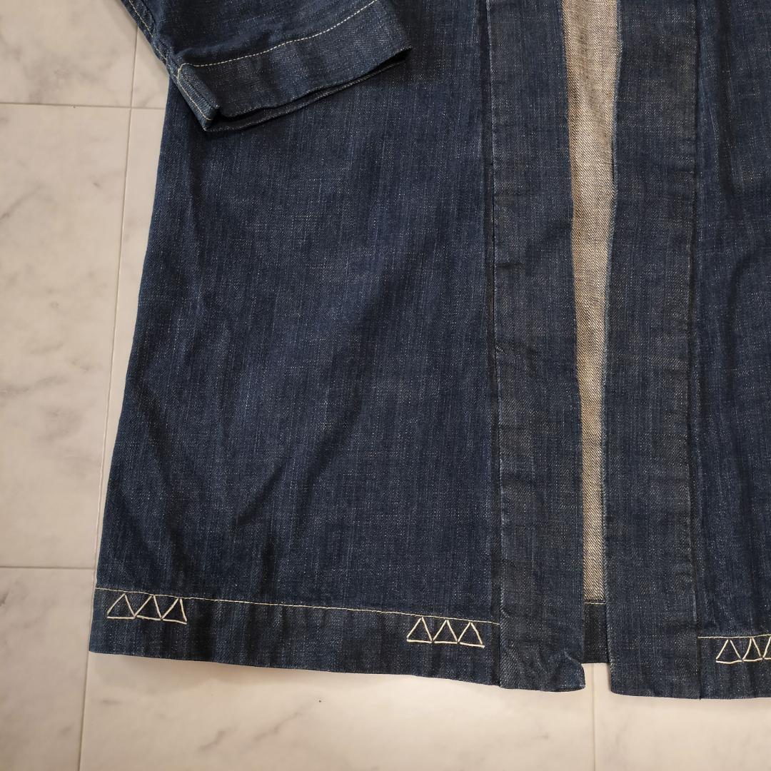 希少 2012年 visvim 初期 ICT SANJURO kimono(luxsic) 1 メンズ ヴィズヴィム サンジュウロウキモノ 中村ヒロキ Hiroki Nakamura 日本製_画像6