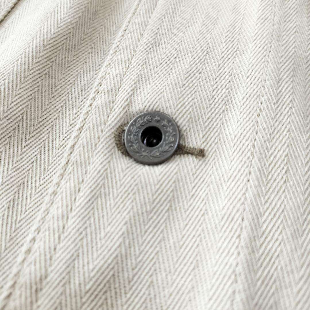 RRL ガーメントダイドニットヘリンボーンショップコート M ダブルアールエル メンズ GARMENT DYED HERRING BONE SHOP COAT カバーオール_画像9