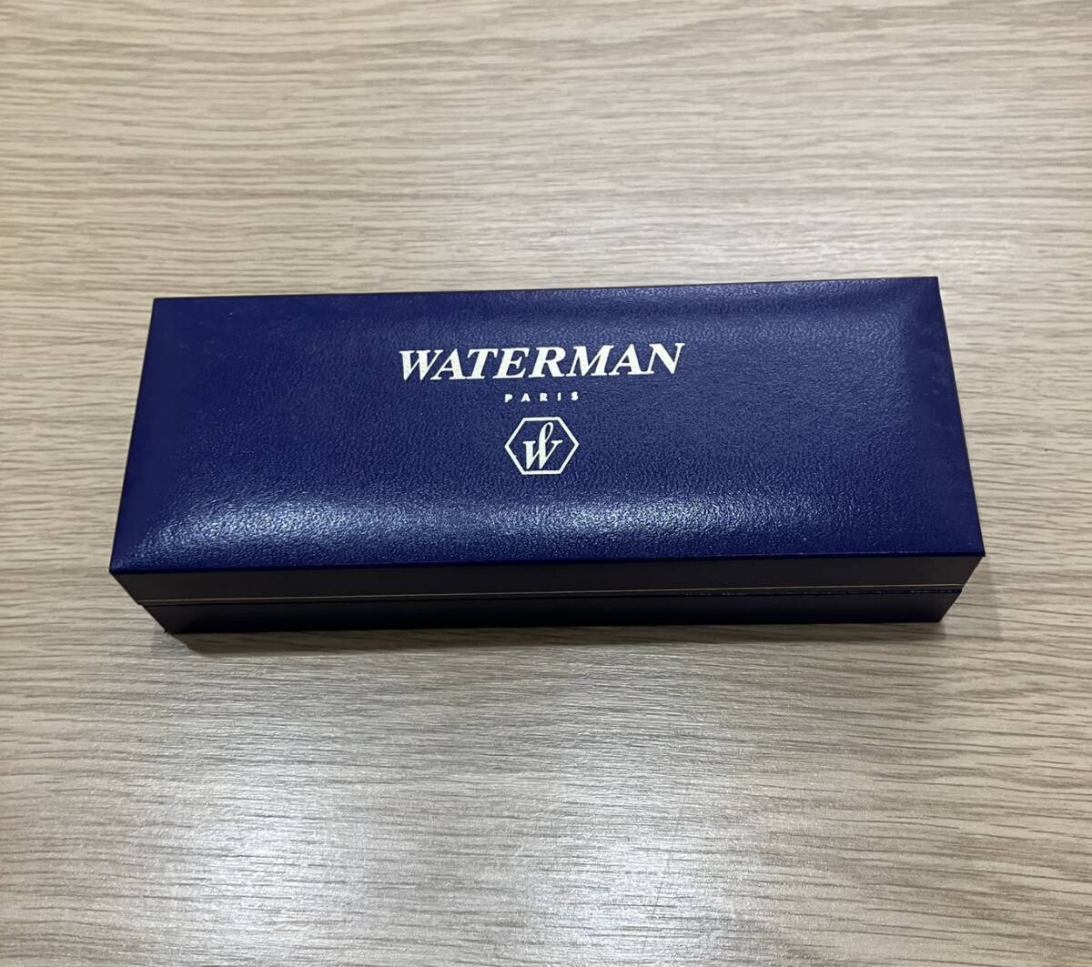#2212 極美品 WATERMAN ウォーターマン ツイスト式 ボールペン 文房具 筆記用具 ステーショナリー メンズ レディース ブラック系 現状品_画像1