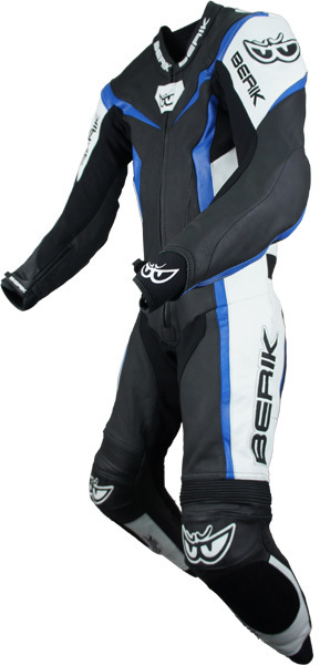 レンタル戻り品 BERIK ベリック レーシングスーツ BLUE 0417 44サイズ XS相当 ￥1～ 1円_画像2