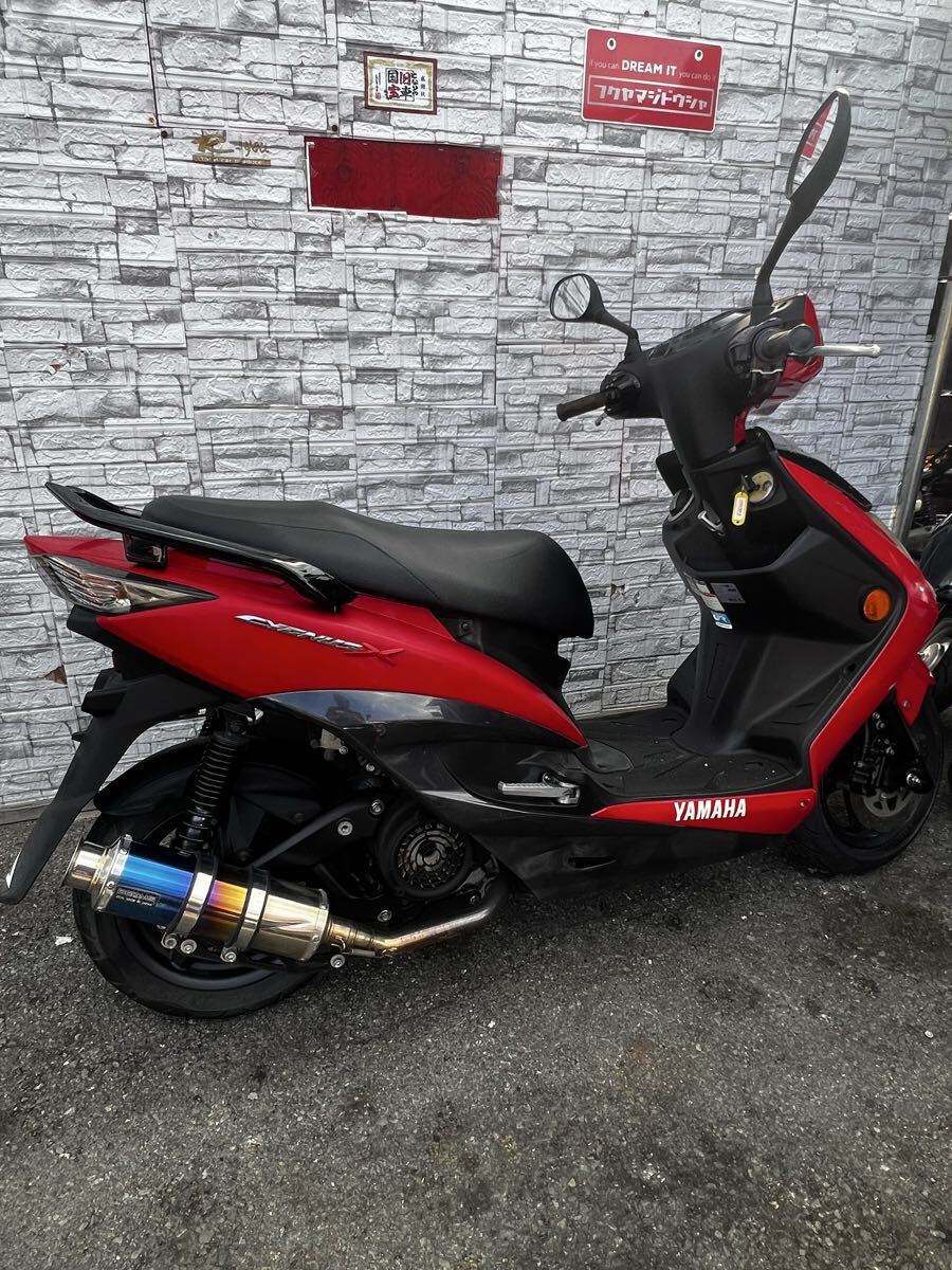 ヤマハ　シグナス3型　走行13800km ビームスマフラー　