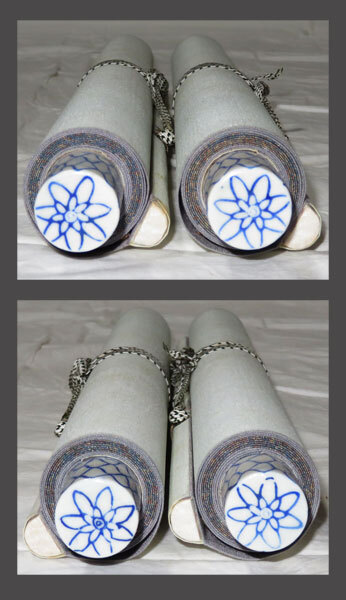 【adva】【真作】■木村武山■富士/夕顔図双幅■木村陽子鑑定シール付■日本画の近代化に尽力■肉筆■掛軸■掛け軸■日本画■_画像5