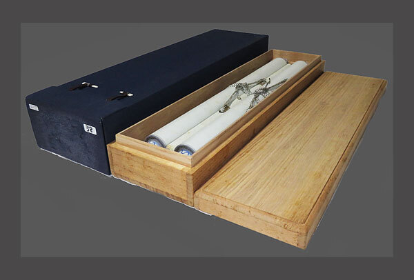 【adva】【真作】■木村武山■富士/夕顔図双幅■木村陽子鑑定シール付■日本画の近代化に尽力■肉筆■掛軸■掛け軸■日本画■_画像7