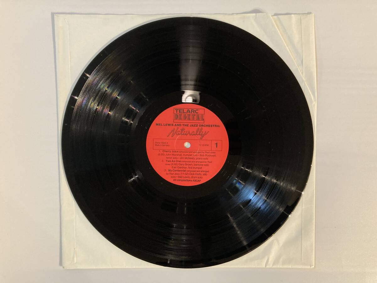 Mel Lewis And The Jazz Orchestra - Naturally アナログレコード【SCMS00221 #JAZZ/WORLD】_画像2