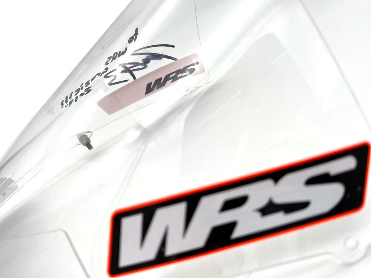 【国内在庫】WRS ステッカー MotoGPタイプ (2枚入り) オレンジ ステッカー 130mm_画像3