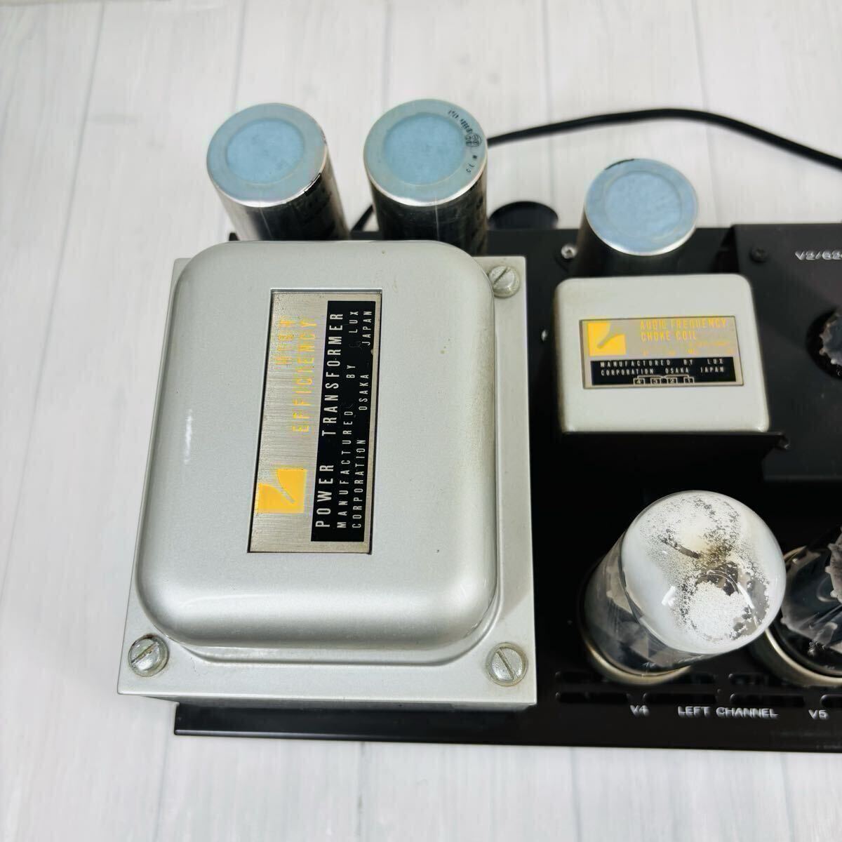 【通電確認済み】 LUXMAN LUXKIT 真空管 パワーアンプ A3600 現状品 ラックスマン ラックスキット 真空管アンプ_画像7
