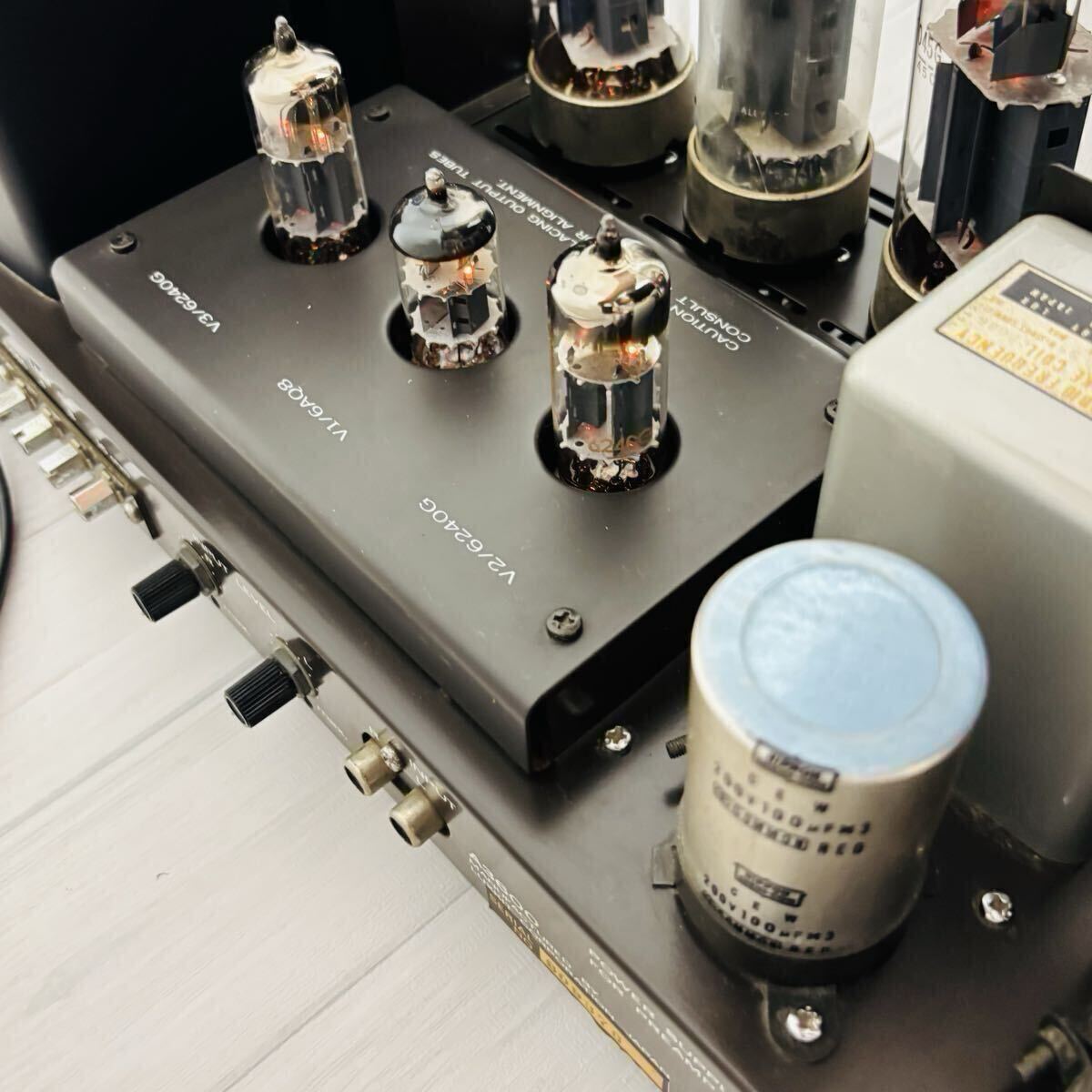 【通電確認済み】 LUXMAN LUXKIT 真空管 パワーアンプ A3600 現状品 ラックスマン ラックスキット 真空管アンプ_画像10