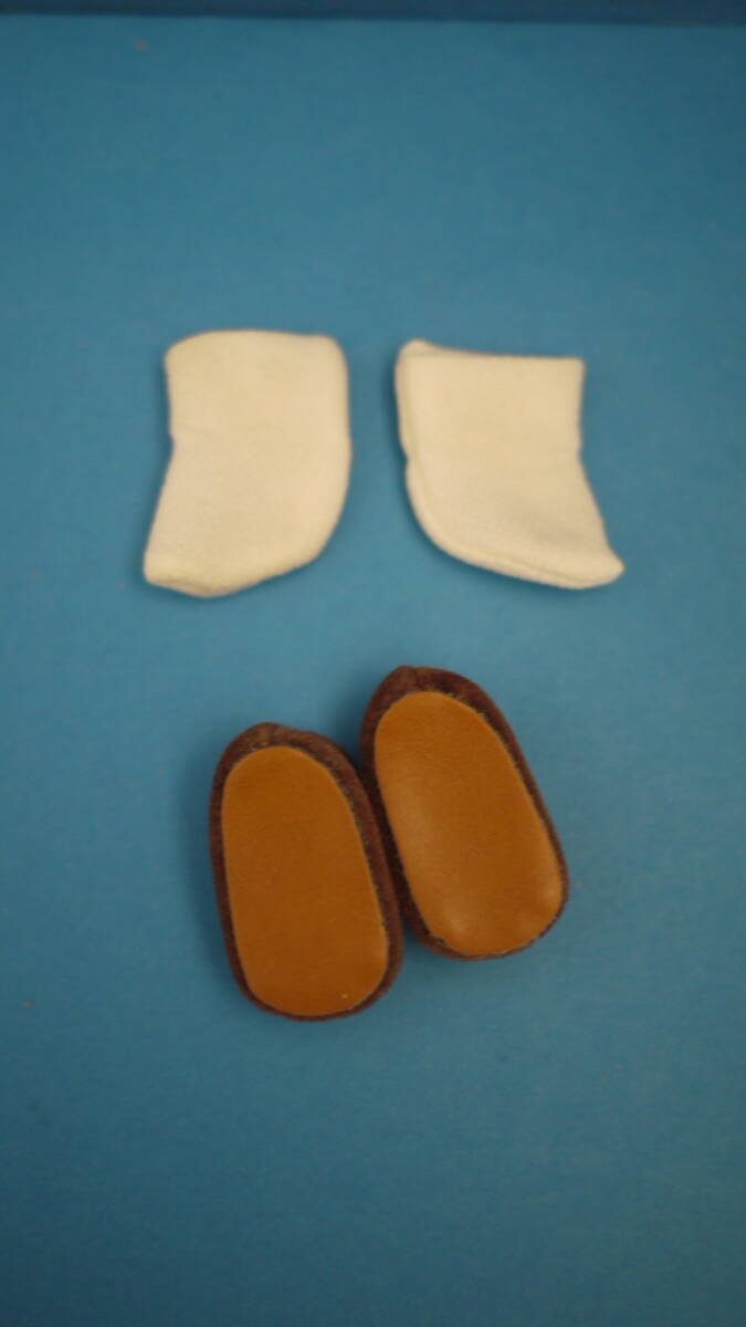 202* マダムアレクサンダー 8インチドール用 赤ずきんちゃん シューズ&ソックス ニアミント*ジニー・タミー・ペッパーにも_画像3