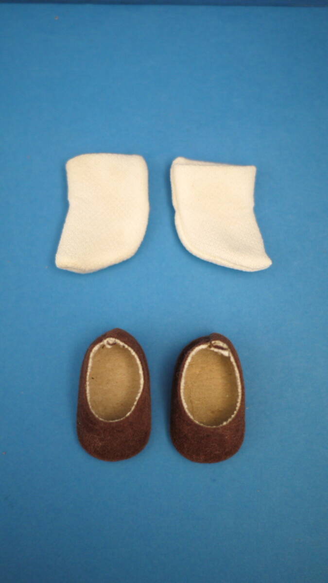 202* マダムアレクサンダー 8インチドール用 赤ずきんちゃん シューズ&ソックス ニアミント*ジニー・タミー・ペッパーにも_画像2