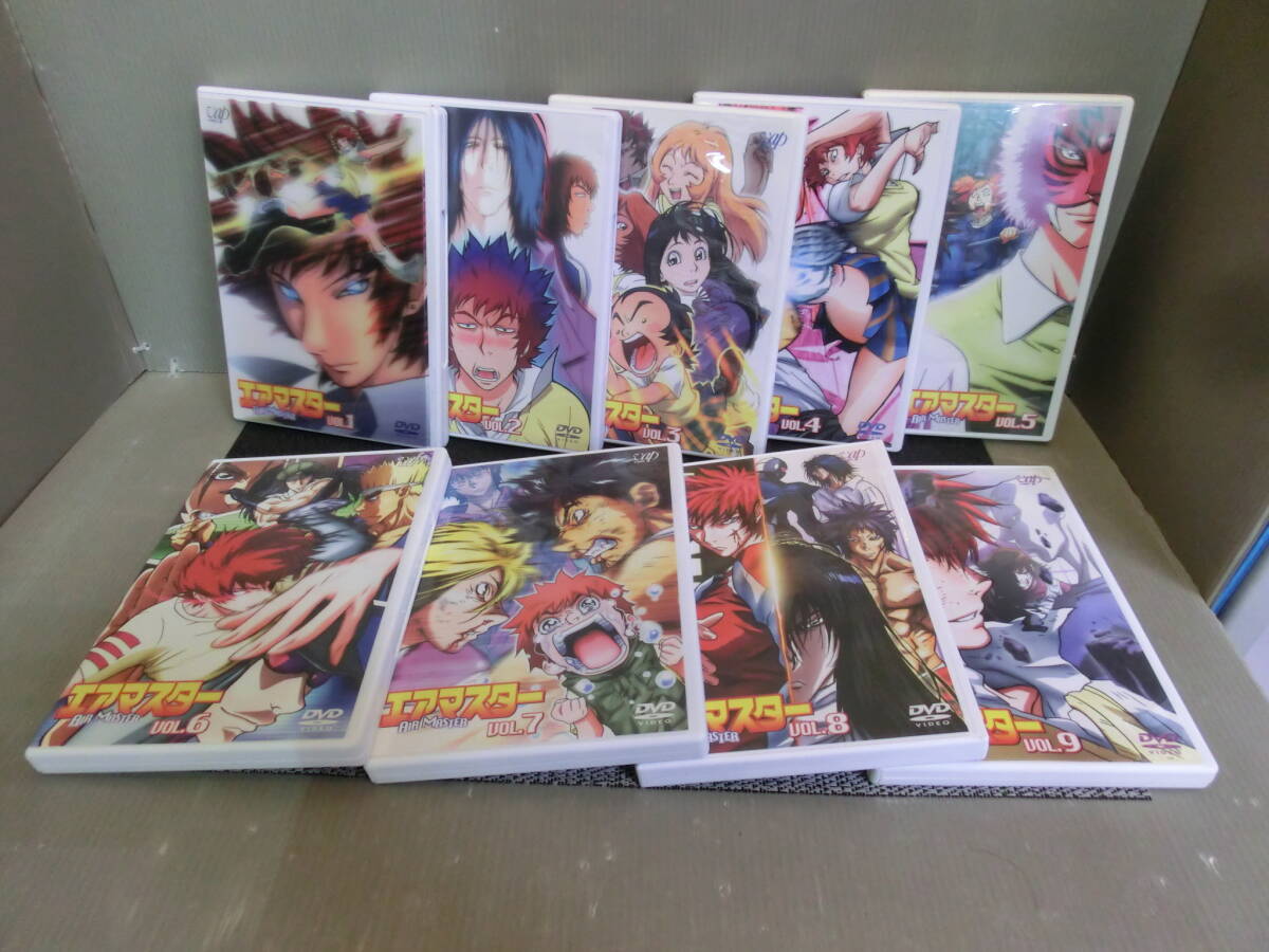 ◆○DVD TVアニメ エアマスター AIR MASTER 全9巻 全27話 完結_画像2