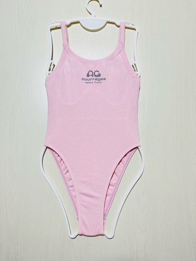 Courreges クレージュ ハイレグレオタード ゆうパケットポスト発送_画像1