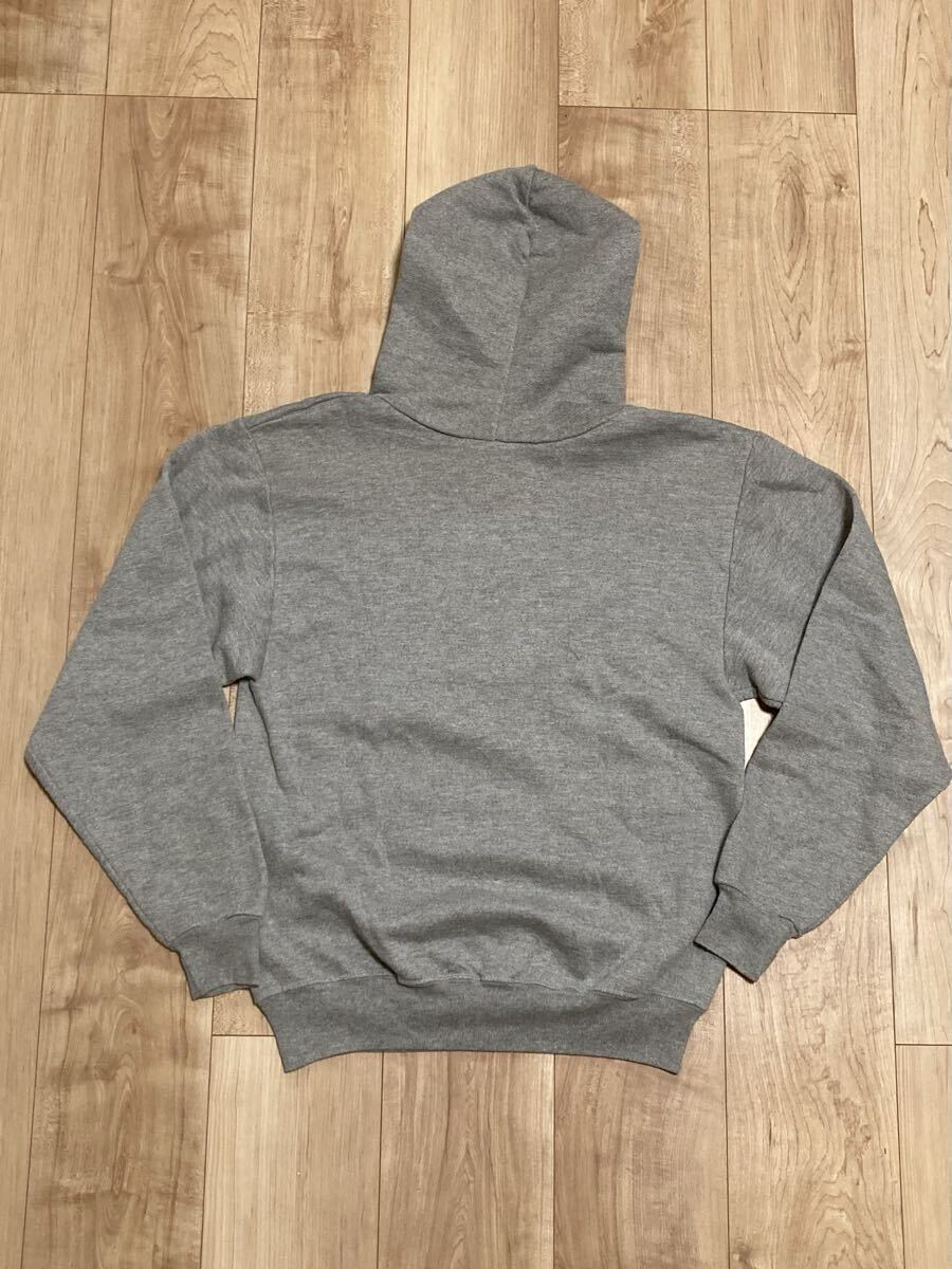 【レア】JERZEESジャージーズ カレッジロゴパーカー グレー サイズS〜M相当_画像3