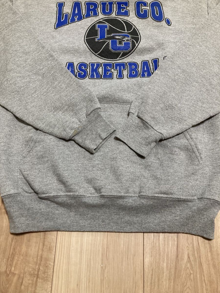 【レア】JERZEESジャージーズ カレッジロゴパーカー グレー サイズS〜M相当_画像5