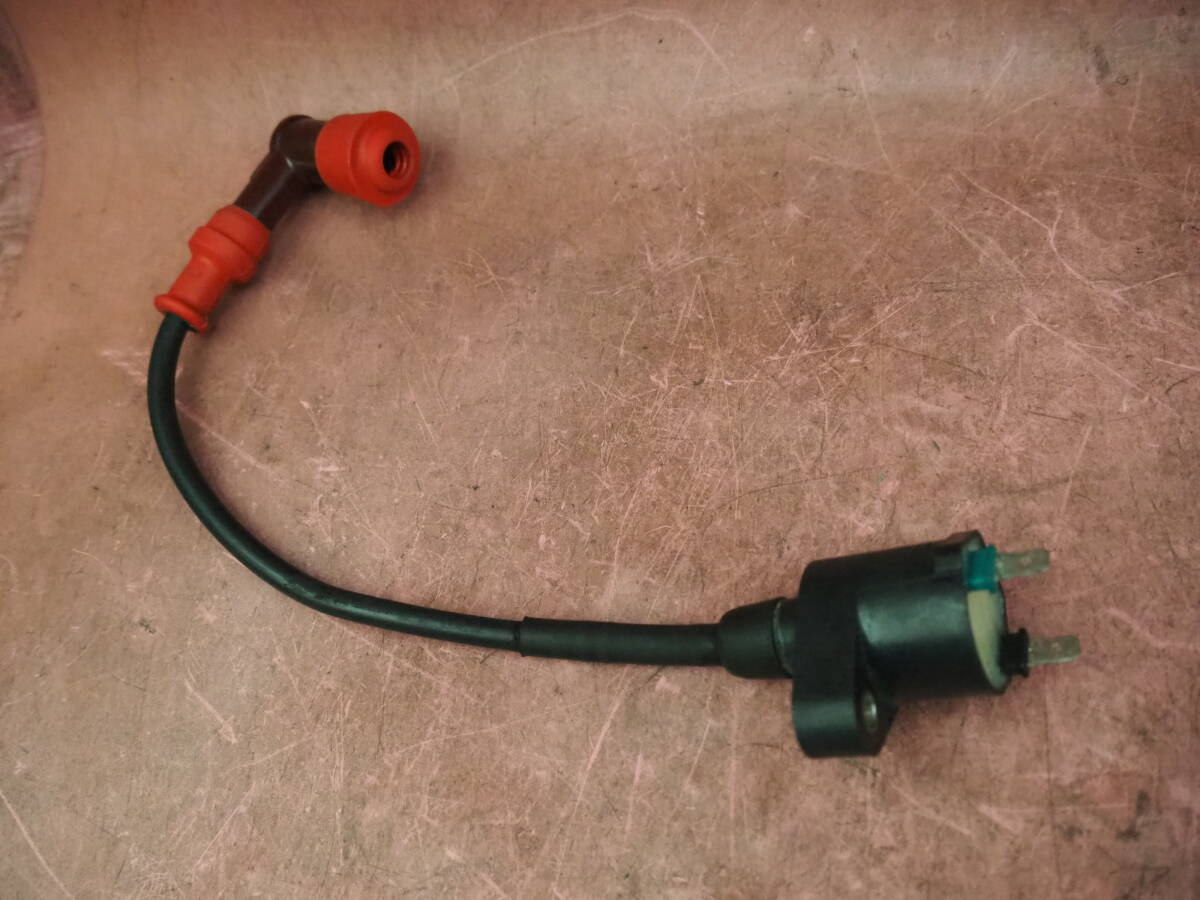 (1台分解)　NGK製 !! 動画付/実動　 エイプ50 イグニッションコイル　コード　キャップ　電装 AC16 (APE) 60WaaW32_画像1