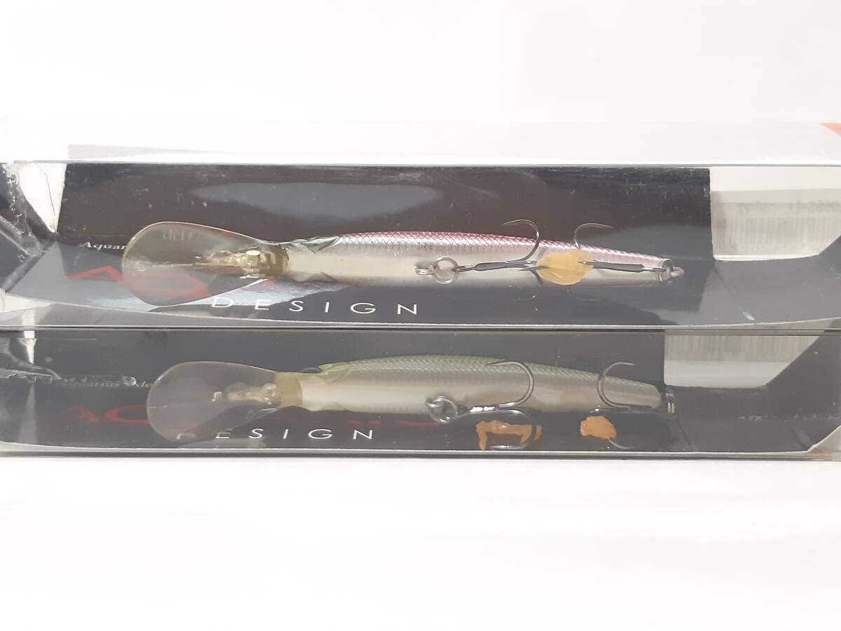 新品　シントワ　アクエリアス シンキング ミノー AQ65S-LL 5.7g　◆２個セット◆ チャートパール / ニジマス_画像4