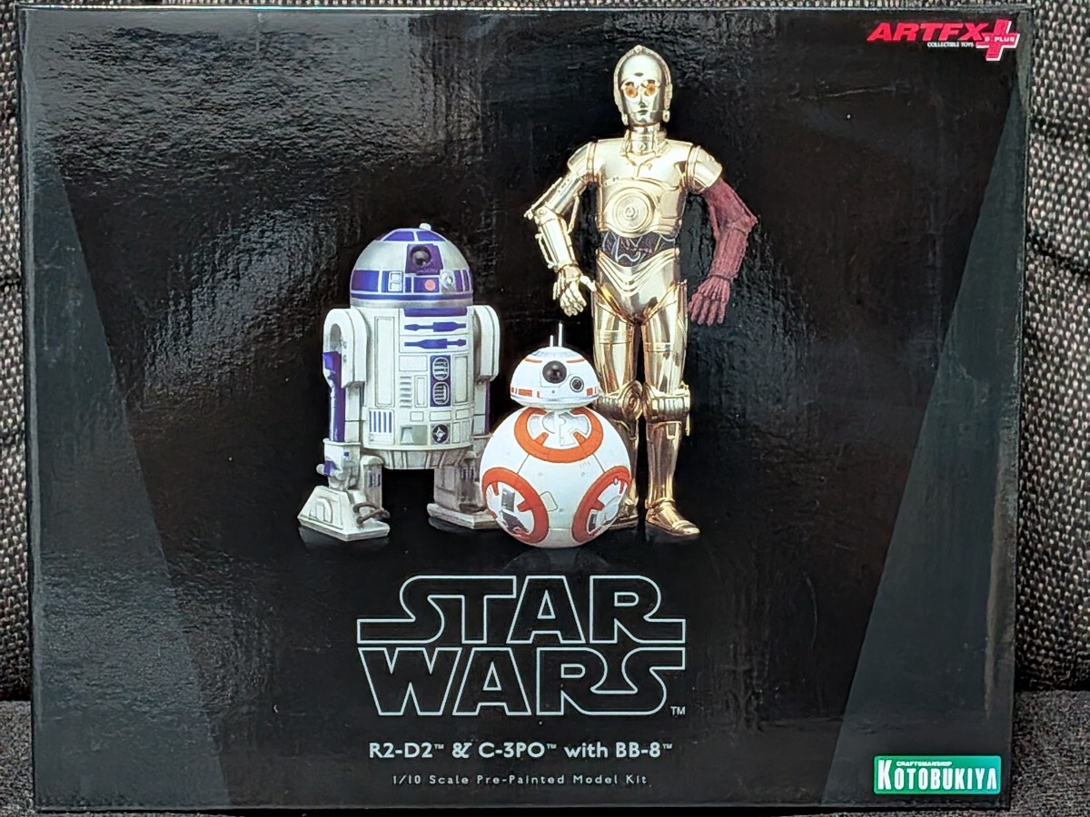 ARTFX＋ スター・ウォーズ R2-D2＆C-3PO with BB-8 STAR WARS 未開封品_画像1