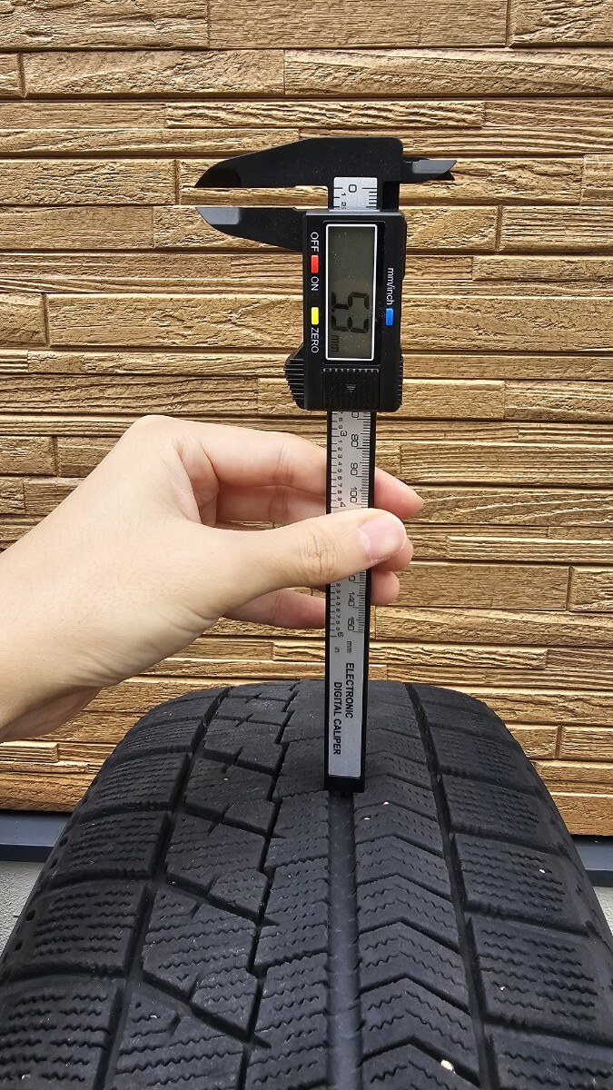 30系 アルファード ヴェルファイア　純正　スタッドレス　ブリヂストン　ブリザック　VRX 225/60R17 4本セット　室内保管品_画像7